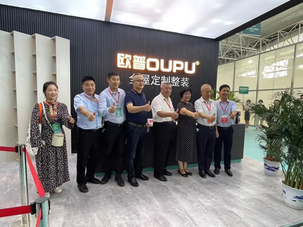 歐普家居集團全屋整裝精彩亮劍強勢出圈第六屆中國（臨沂）全屋定制精品展覽會